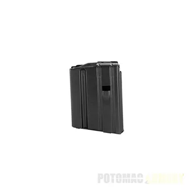 C Products CPD 10 round steel AR15 magazine with black follower