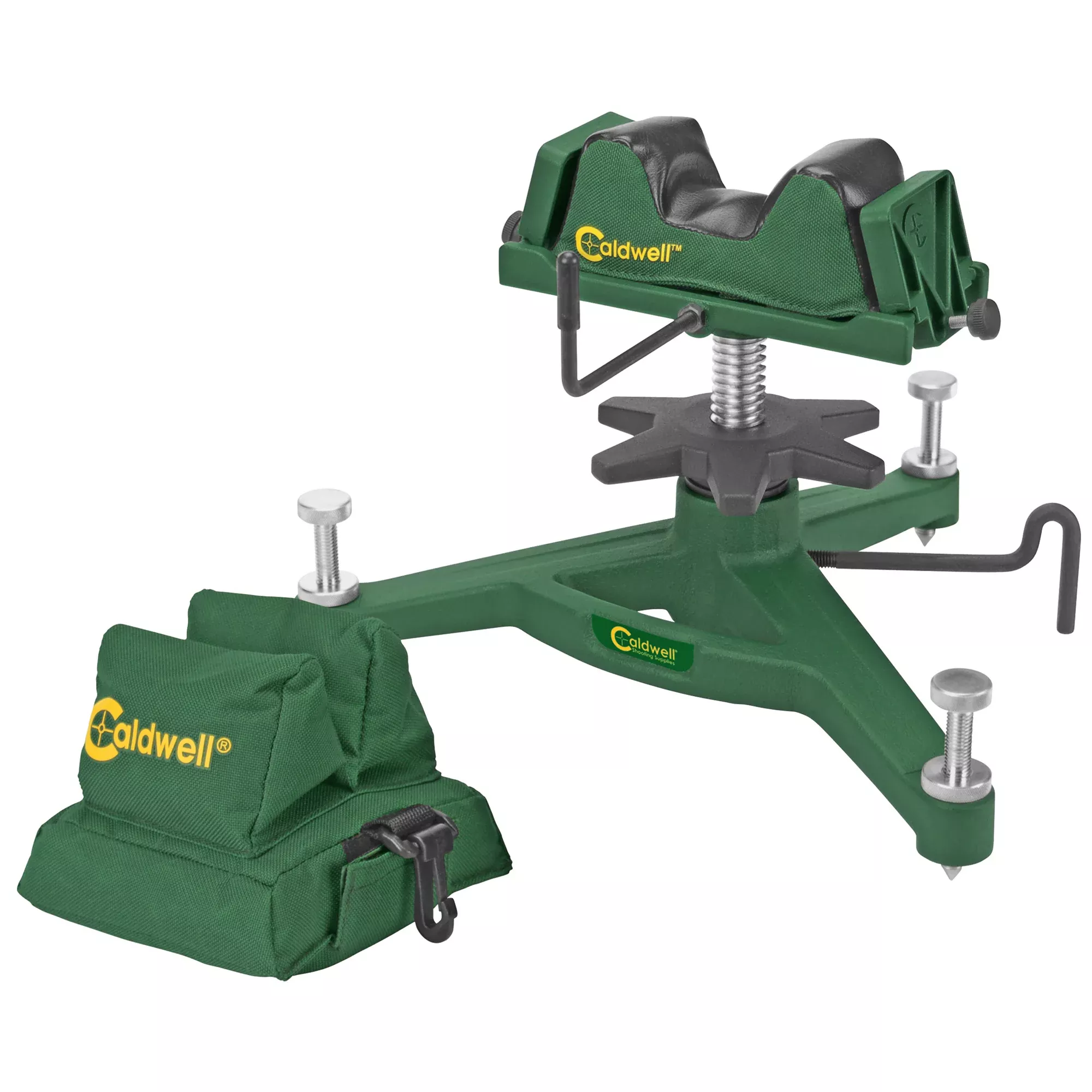 Caldwell Rock with Rear Bag-Filled – Front and Rear Rest Combo