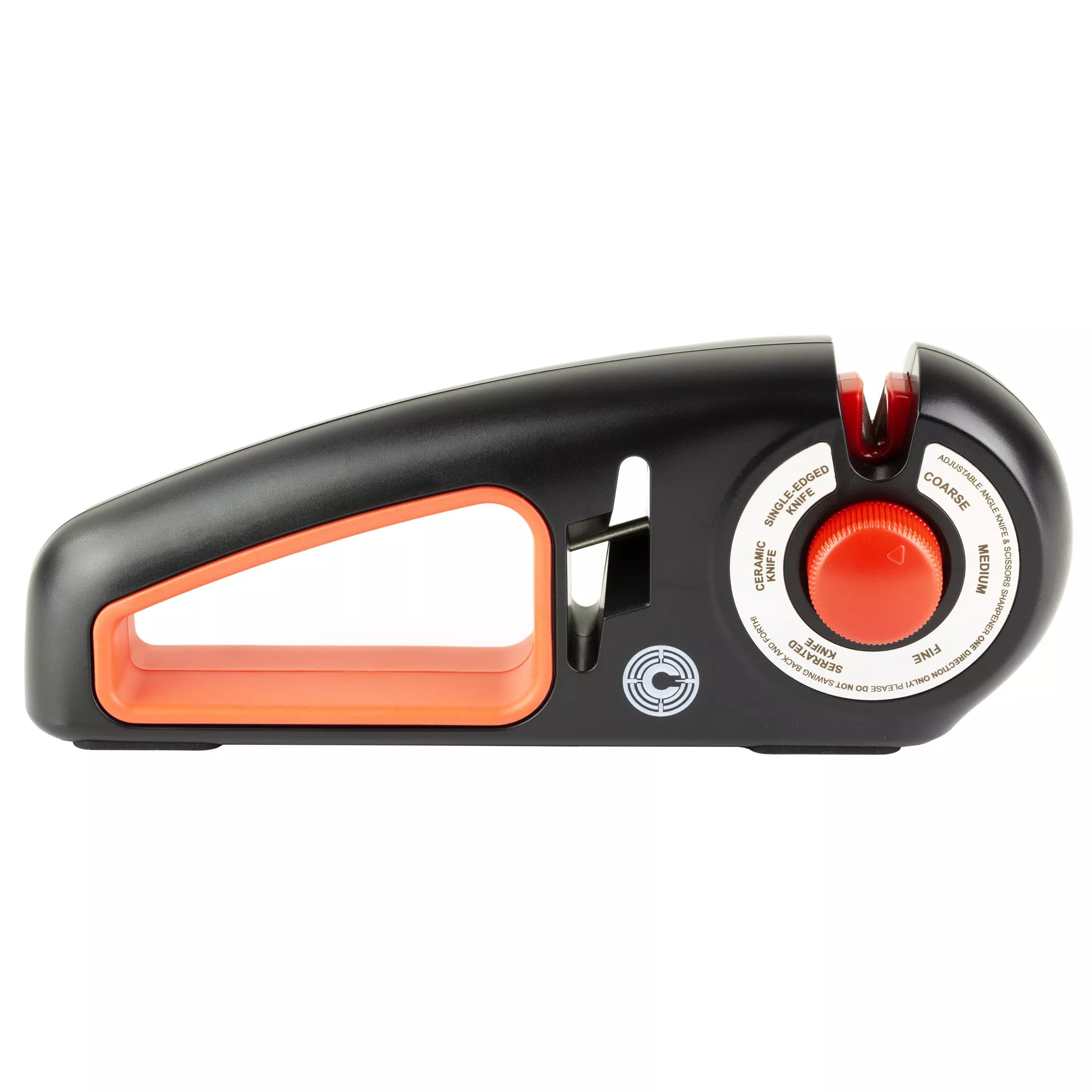 Caliber Gourmet Adjustable Knife Sharpener Black/Red