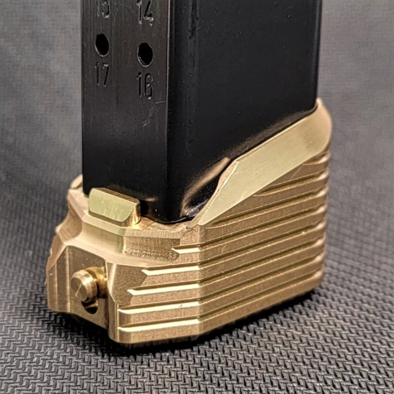 Canik MC9 L, LS, Prime Basepad v2 - Brass Shiny