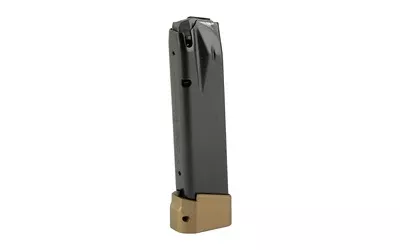 Canik TTI 9mm 21-Round Magazine – TP9 Series (Bronze Finish)