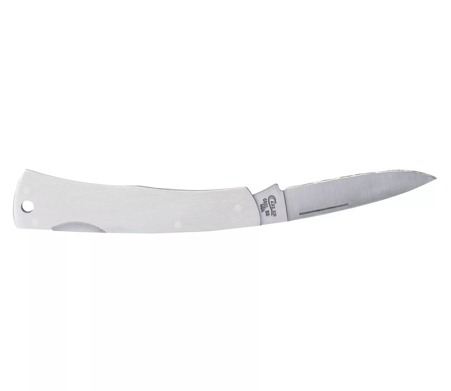 Case Knives Brushed Stainless Steel Executive Lockback