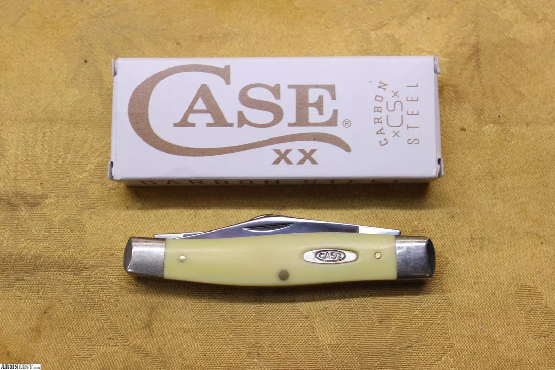 Case XX 3375 CS Yellow Synthetic Smooth Large Stockman Knife from Ted’s Pawn Shop near Norwood, Ohio, USA