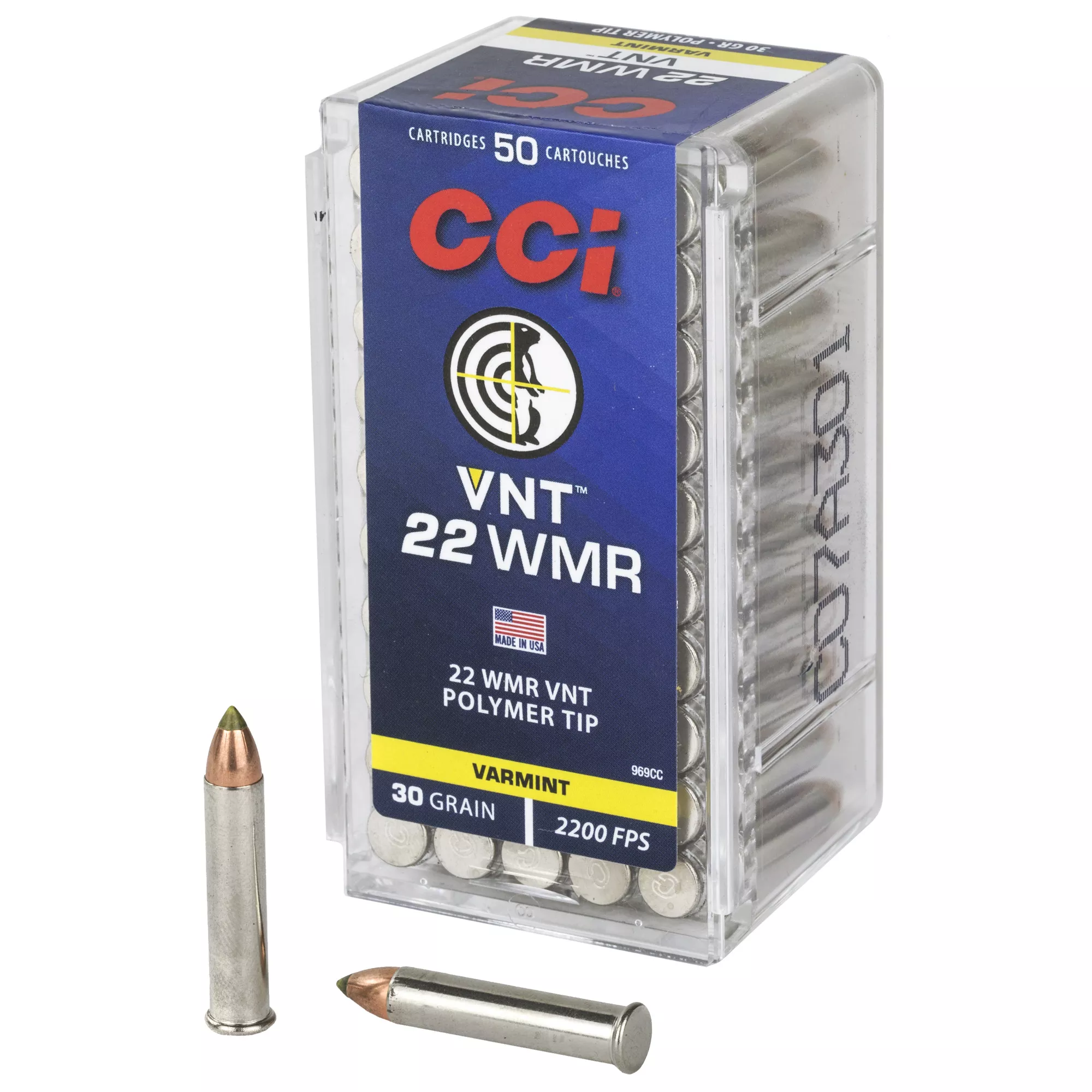 Cci 22wmr 30gr Varmint Tip 50/2000