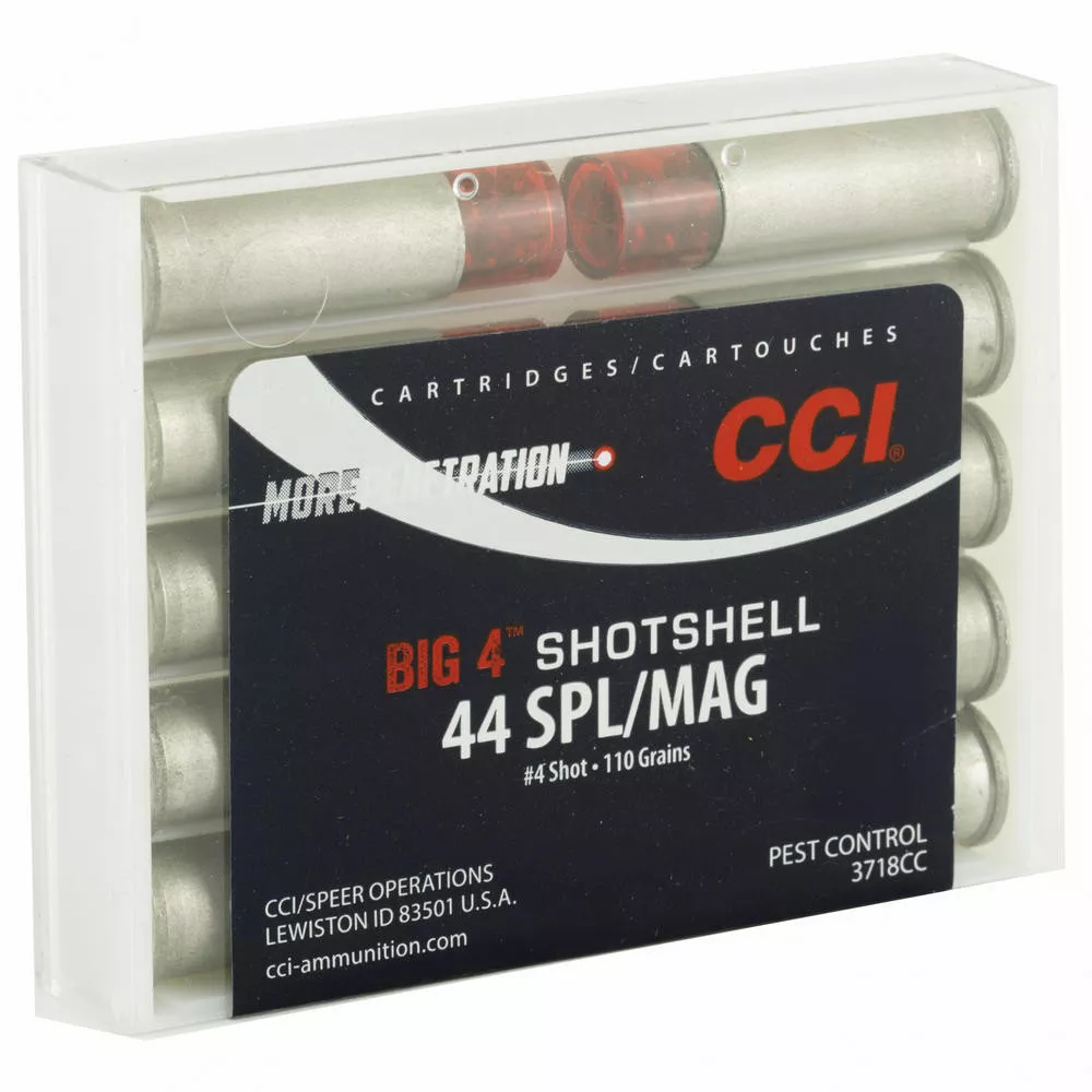 Cci 44spl/mag #4 Shotshell10/200
