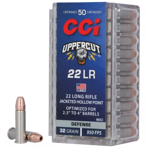 CCI Uppercut .22LR 32gr - Copper Plated Hollow Point