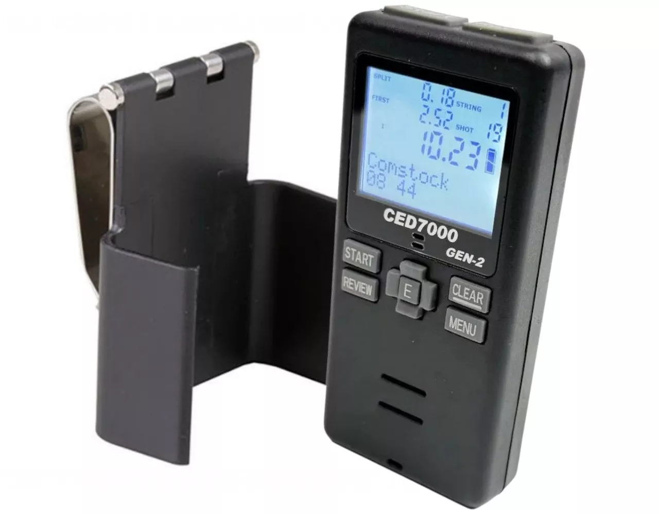 CED7000 Shot Timer Gen2 w/Belt Clip Bundle