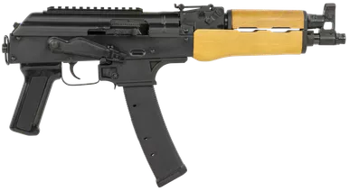 CENTURY ARMS DRACO 9S PISTOL 9MM 11" BARREL 35-ROUNDS WOOD HANDGUARD