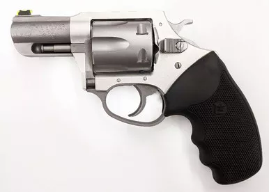 CHARTER ARMS THE BOXER .38 SPECIAL 2.2" 6RD ANODIZED STAINLESS STEEL RUBBER GRIP