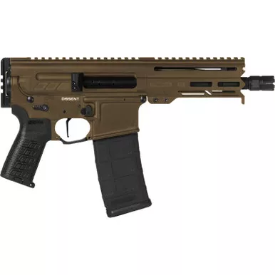 CMMG DISSENT Mk4 5.7x28mm 6.5" 30+1 Bronze AR-Style Pistol