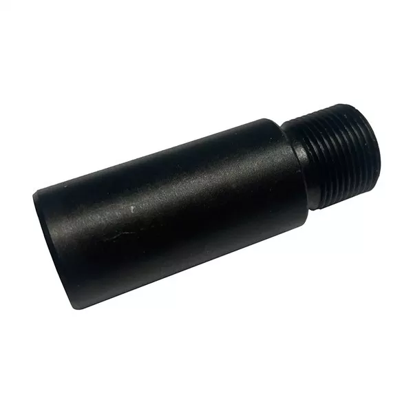 CNC Warrior 5/8X24 RH Barrel Extension 1.5" Black Oxide