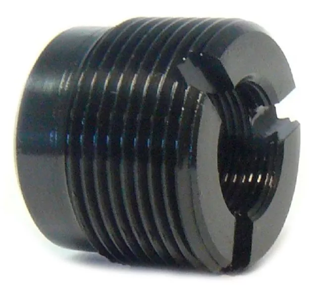 CNC Warrior AK/PAP M14X1 LH to M26X1.5 LH Adapter