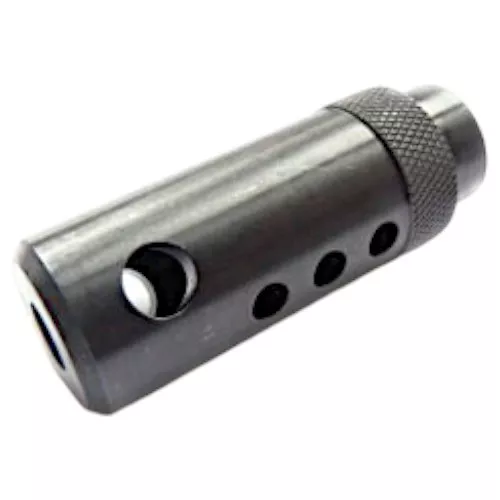 CNC Warrior Knurled Compensator 1/2X36 RH Black