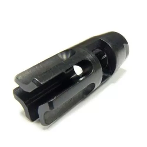 CNC Warrior Night Muzzle Brake w/Wrench Flats M13X1 RH