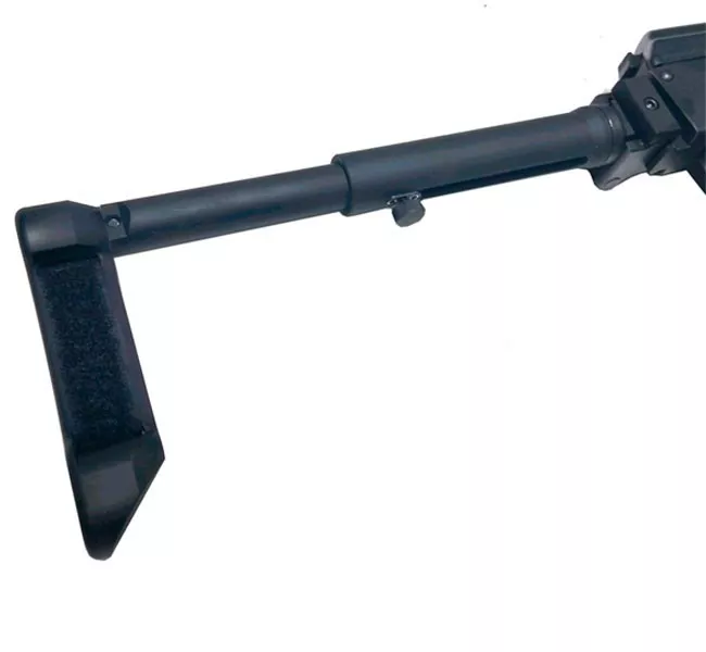CNC Warrior Stormbinder Brace w/Hardened Steel Picatinny Hinge Side Folding
