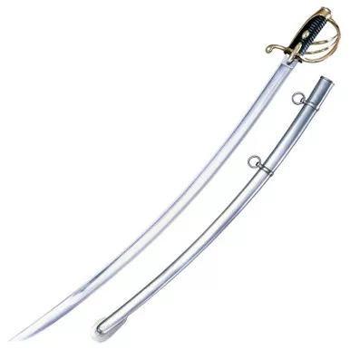 Cold Steel 88NS 1830 Napoleon Saber 33.75" 1055 Carbon Blade, Steel Scabbard