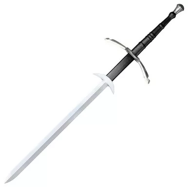 Cold Steel 88WGS Two Handed Great Sword 40" 1060 Carbon Blade, Leather Wrapped Handle