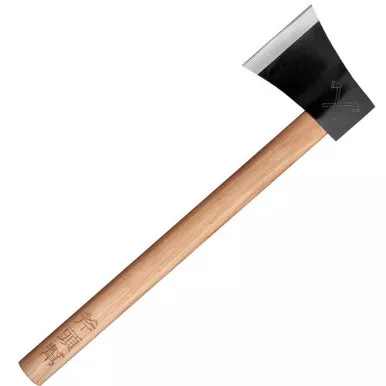 Cold Steel 90AXG Axe Gang Hatchet 4" 1055 Carbon Blade, American Hickory Handle