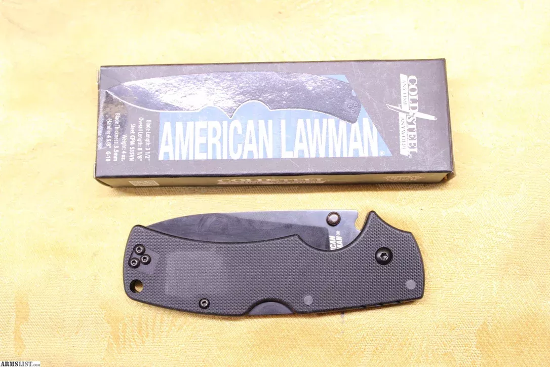 Cold Steel American Lawman Single Blade Lockback Knife from Ted’s Pawn Shop near Norwood, Ohio, USA