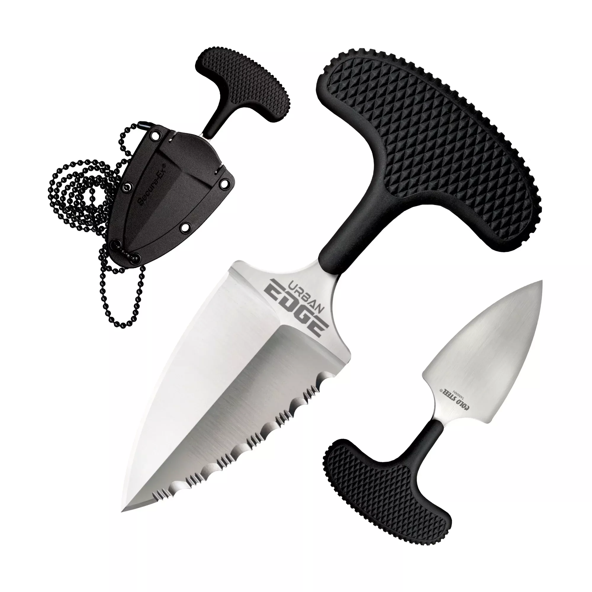 Cold Steel Urban 50/50 Fixed Blade Knife – 2.5" Blade with Sheath