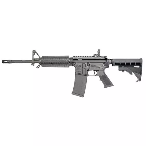 COLT - M4 Carbine, 14.5" SOCOM Heavy Barrel, Pinned and Welded Extended Flash Hider (16.1"), 5.56MM, Black
