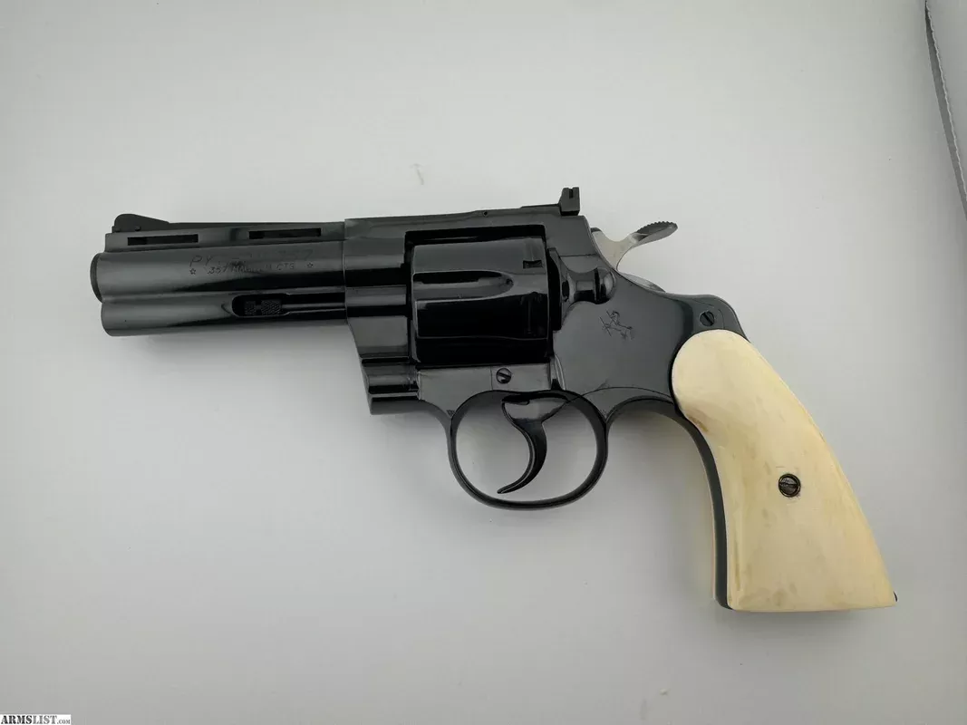 Colt Python .357 Magnum Revolver (1975) – 4″ Barrel from AZ Arms Depot near Surprise, Arizona, USA