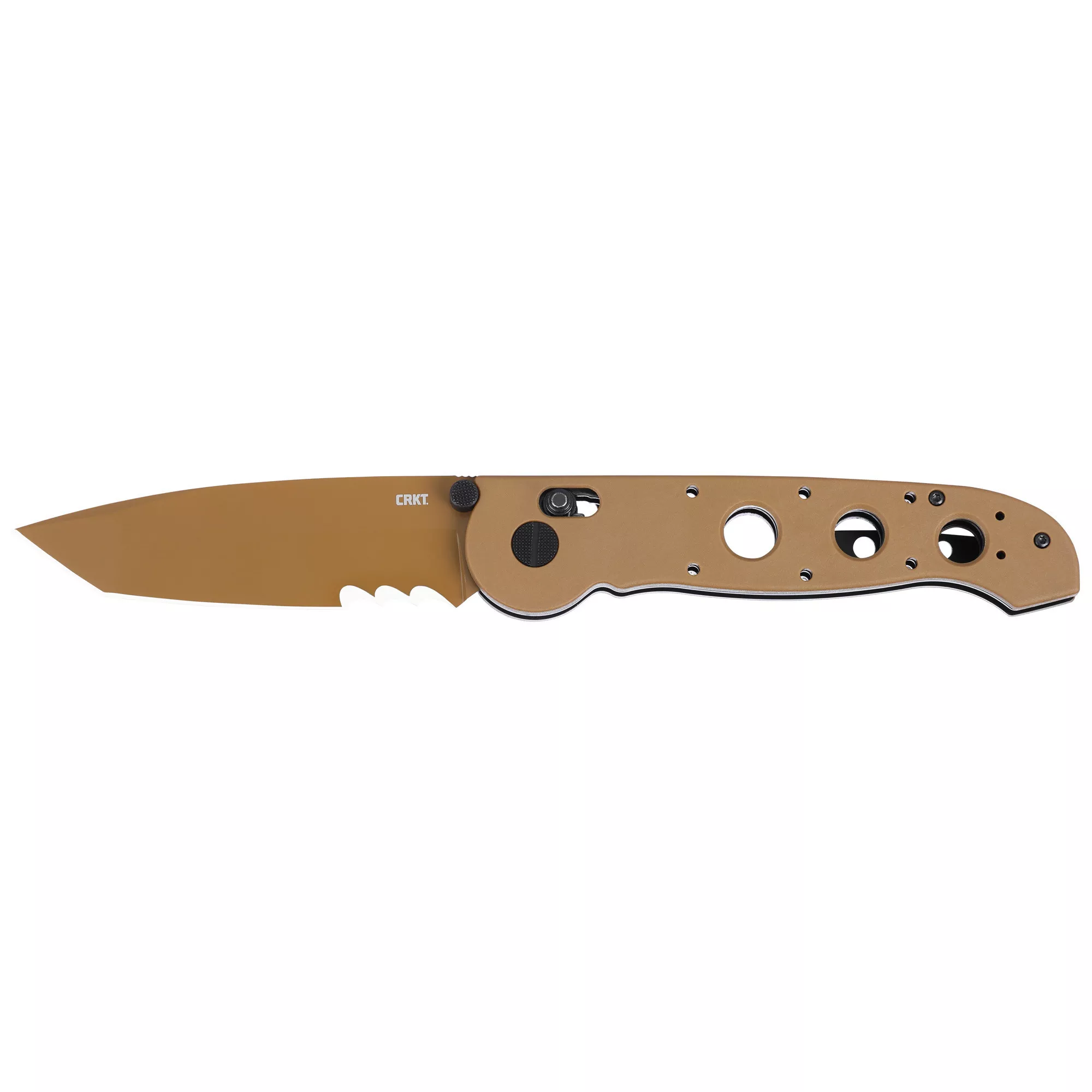 Columbia M16-14XD Folding Knife Tanto Desert Tan Blade 3.97" Desert Tan Handle