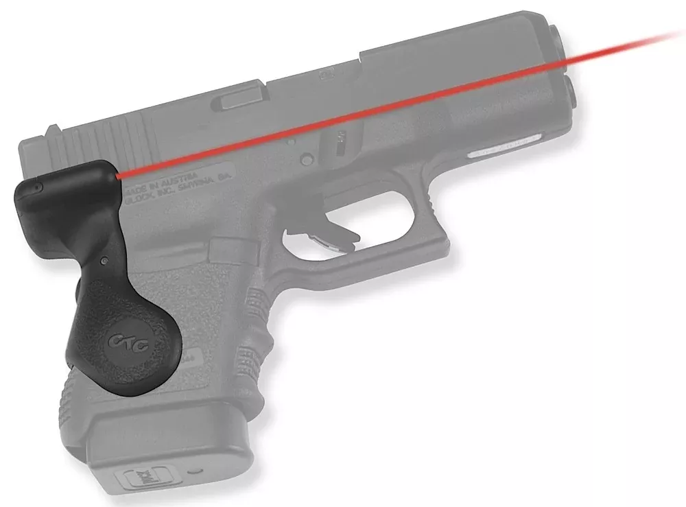 Crimson Trace 011650 LasergripsCompatible w/Glock Gen3 29/30 Gen3, Red Laser Black Polymer