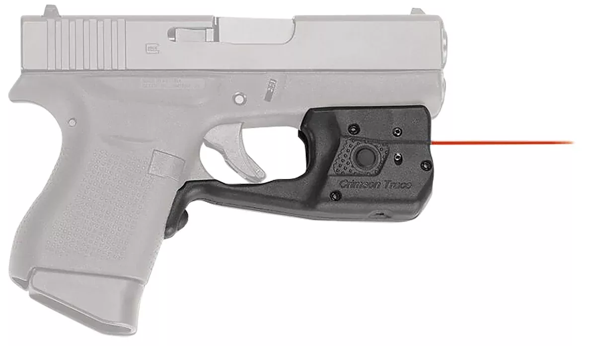 Crimson Trace 0152801 Laserguard Pro Compatible w/Glock 42/43/43X/48, Red Laser/White Light