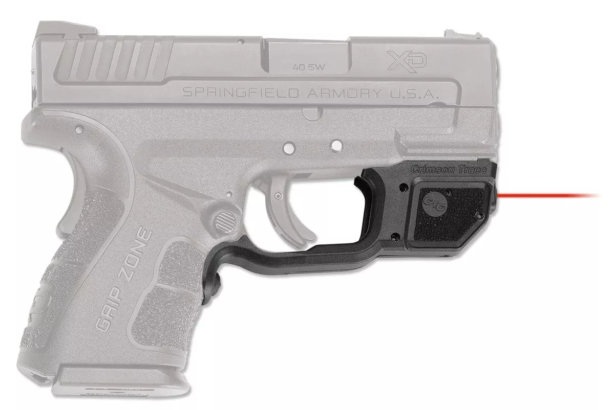 Crimson Trace 0163201 LaserguardSpringfield XD Mod2, Red Laser Black Polymer
