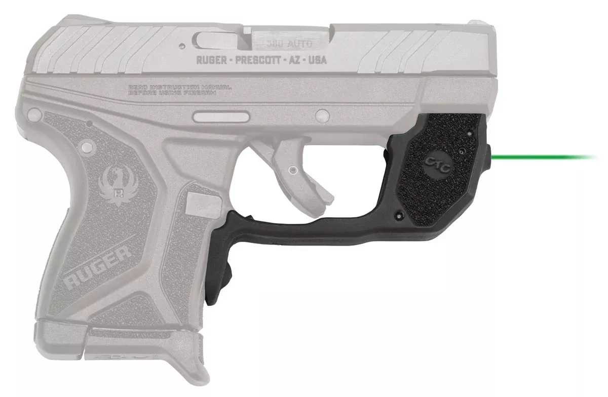 Crimson Trace 0173001 LaserguardRuger LCP II, Green Laser Black Polymer
