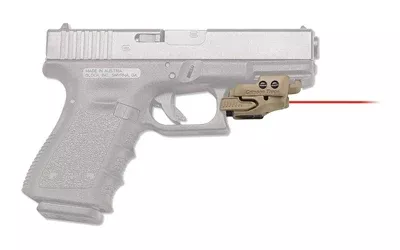 Crimson Trace CMR-201 Red Laser Sight – Glock Rail Mount (Tan)