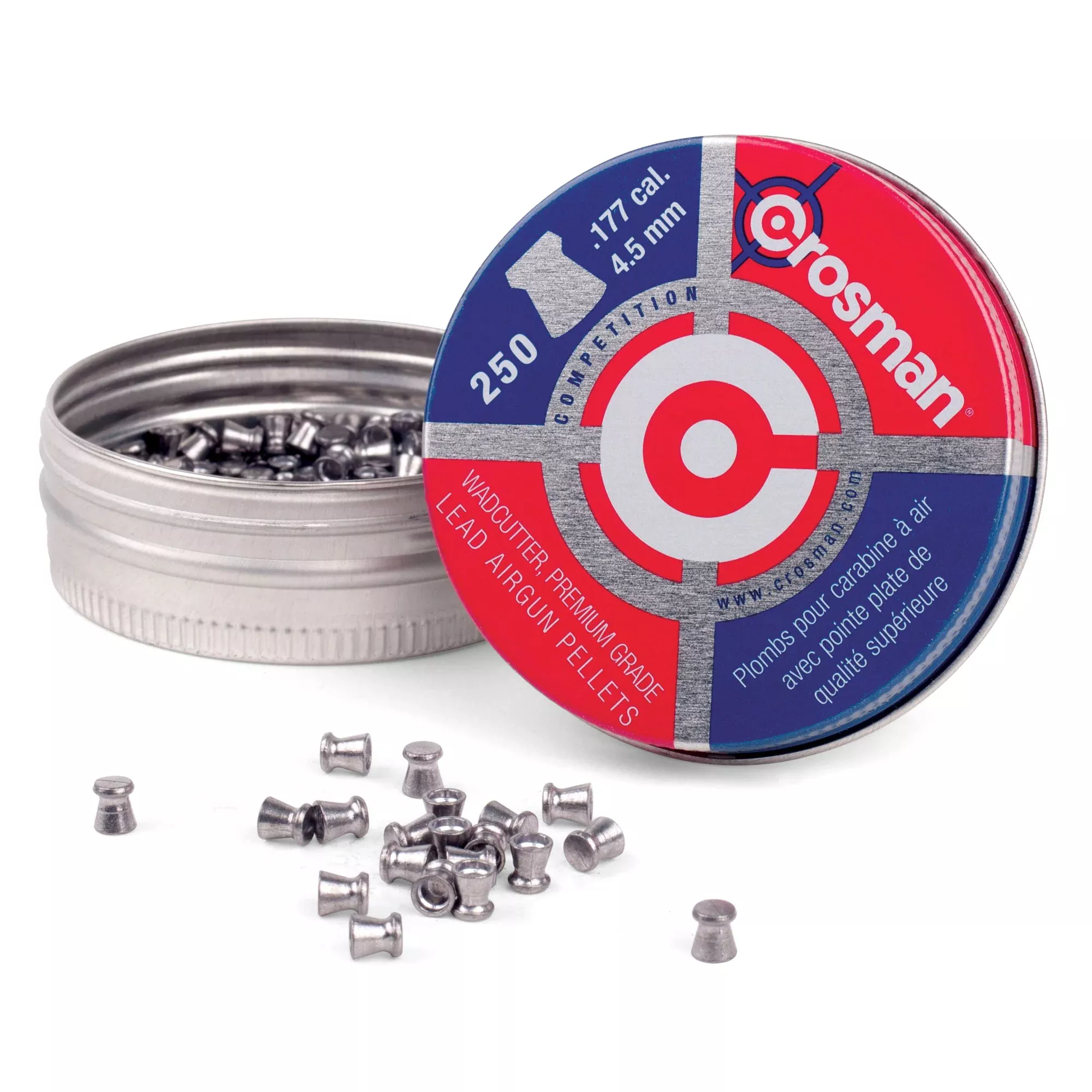 Crosman .177 Wadcutter Pellets – 250 Count