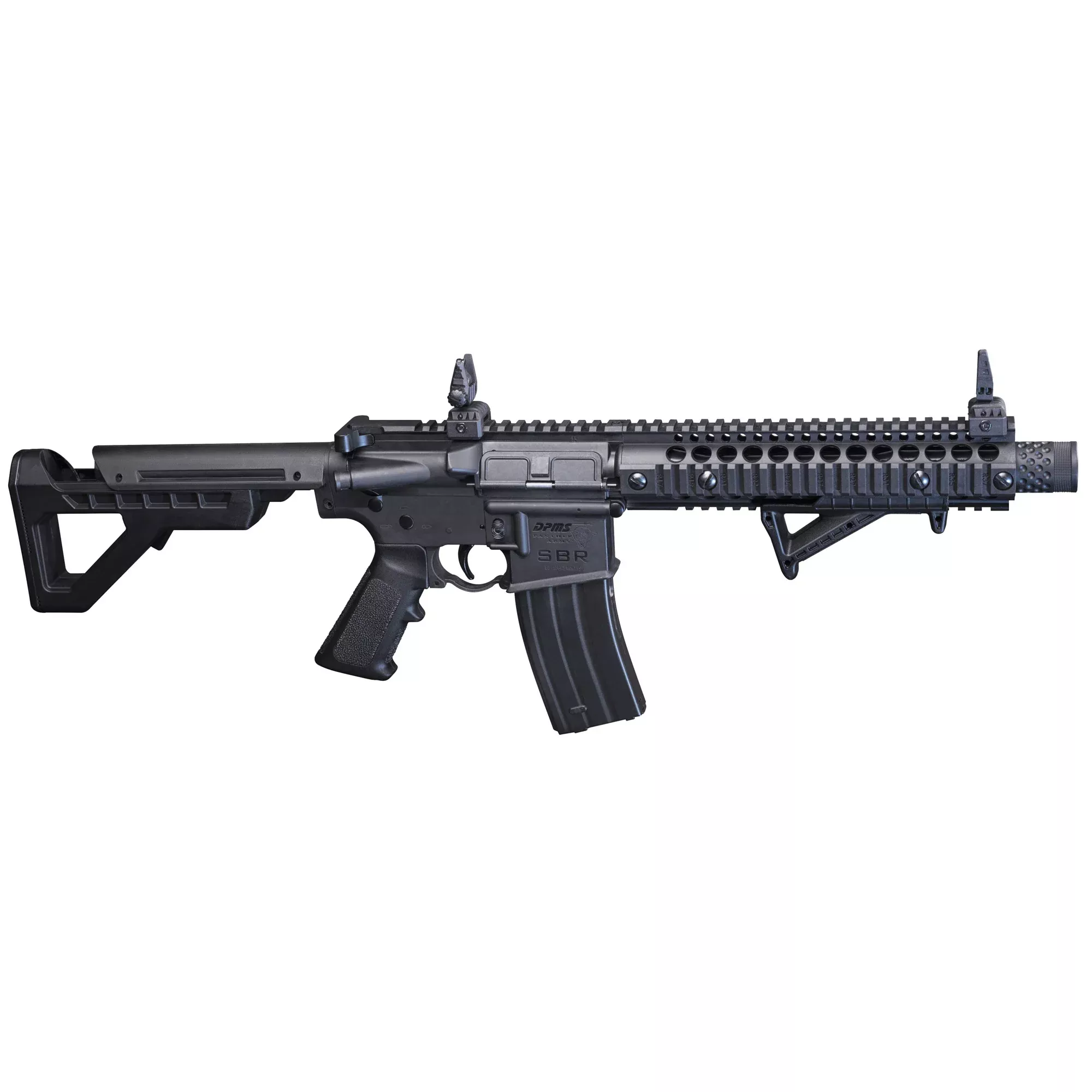 Crosman DPMS SBR Full Auto BB Rifle – CO2 Semi/Full-Auto Air Rifle