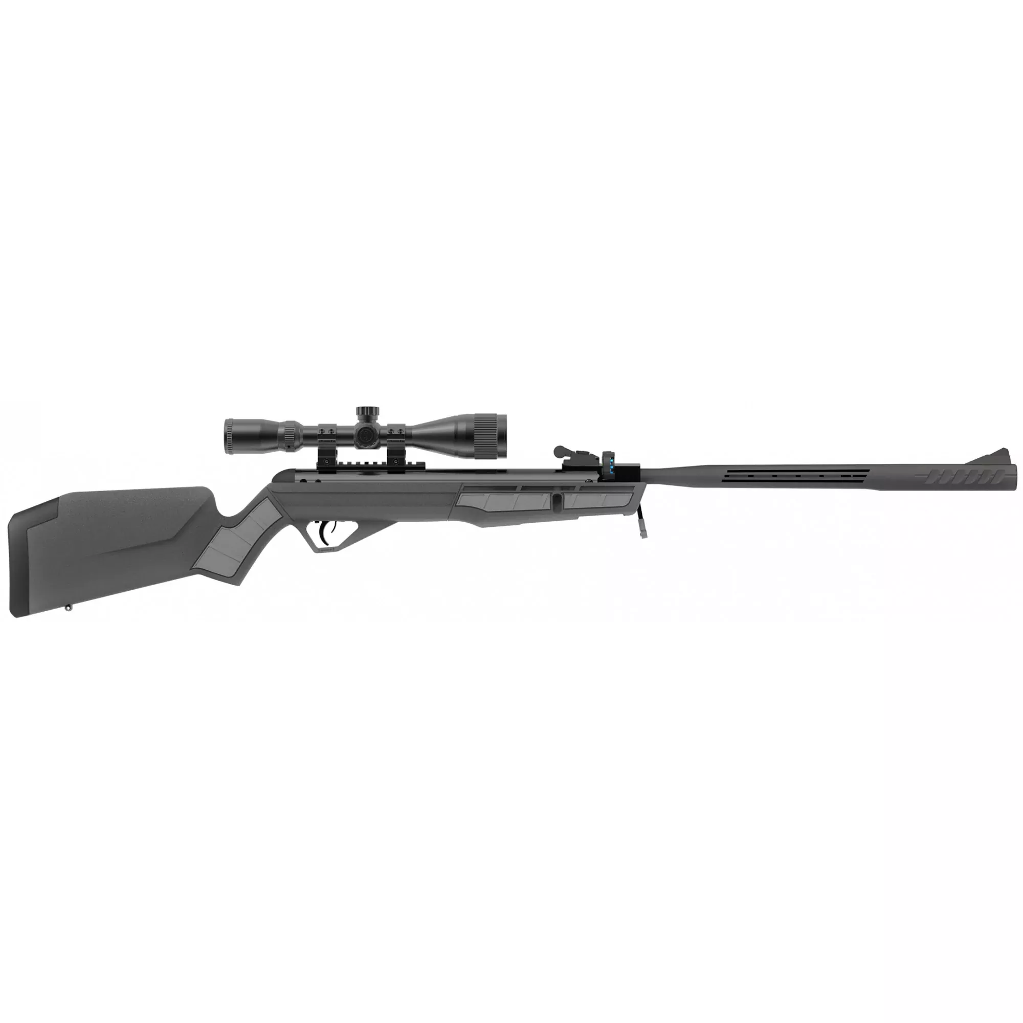 Crosman Mag-Fire Ultra .177 Break-Barrel Air Rifle – Black/Gray