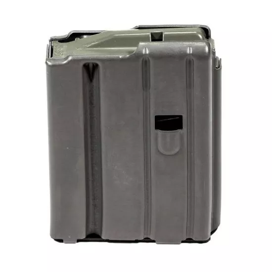D&H AR15 10RD 5.56 MAGAZINE, TEFLON FINISH, MAGPUL ENHANCED FOLLOWER, GRAY