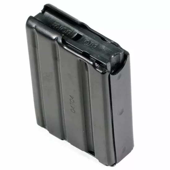 D&H AR15 4RD 450 BUSHMASTER MAGAZINE, TEFLON FINISH, BLACK