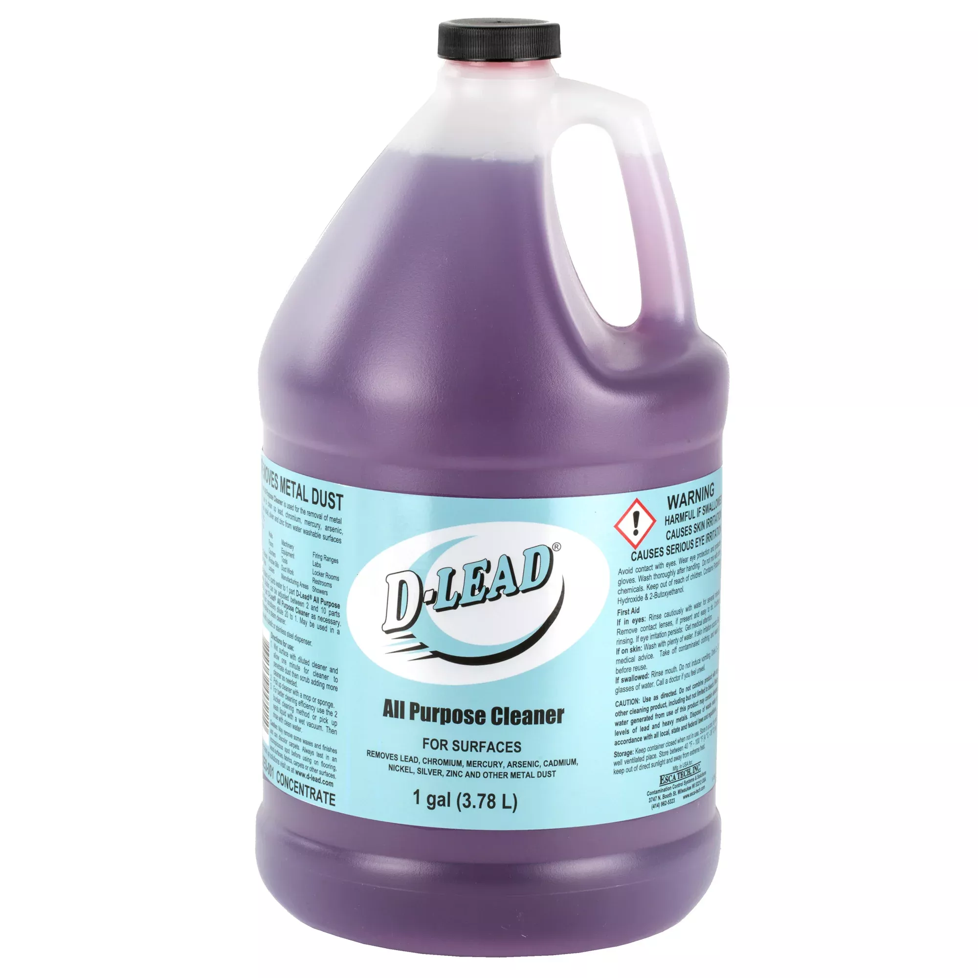 D-Lead All Purpose Cleaner Concentrate 4:1 Gallon – Universal Lead Removal