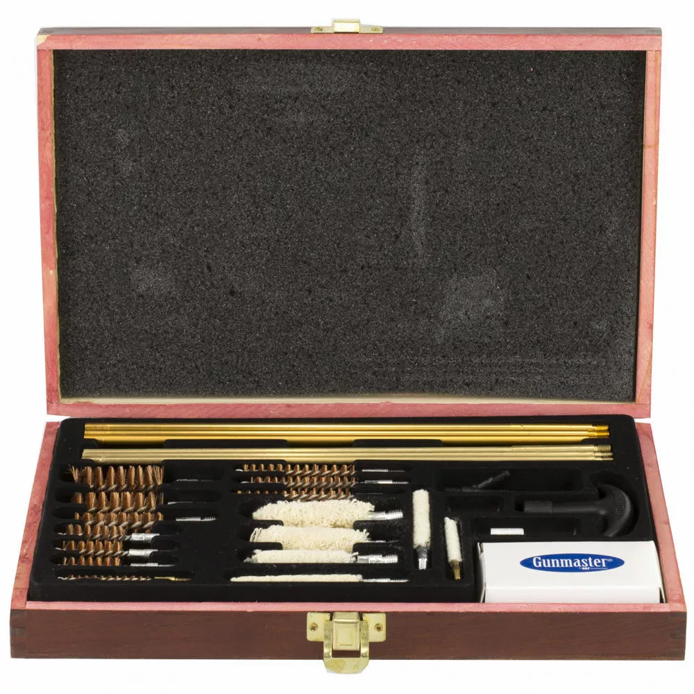 DAC Winchester Deluxe Universal Cleaning Kit 42PC Wood Case