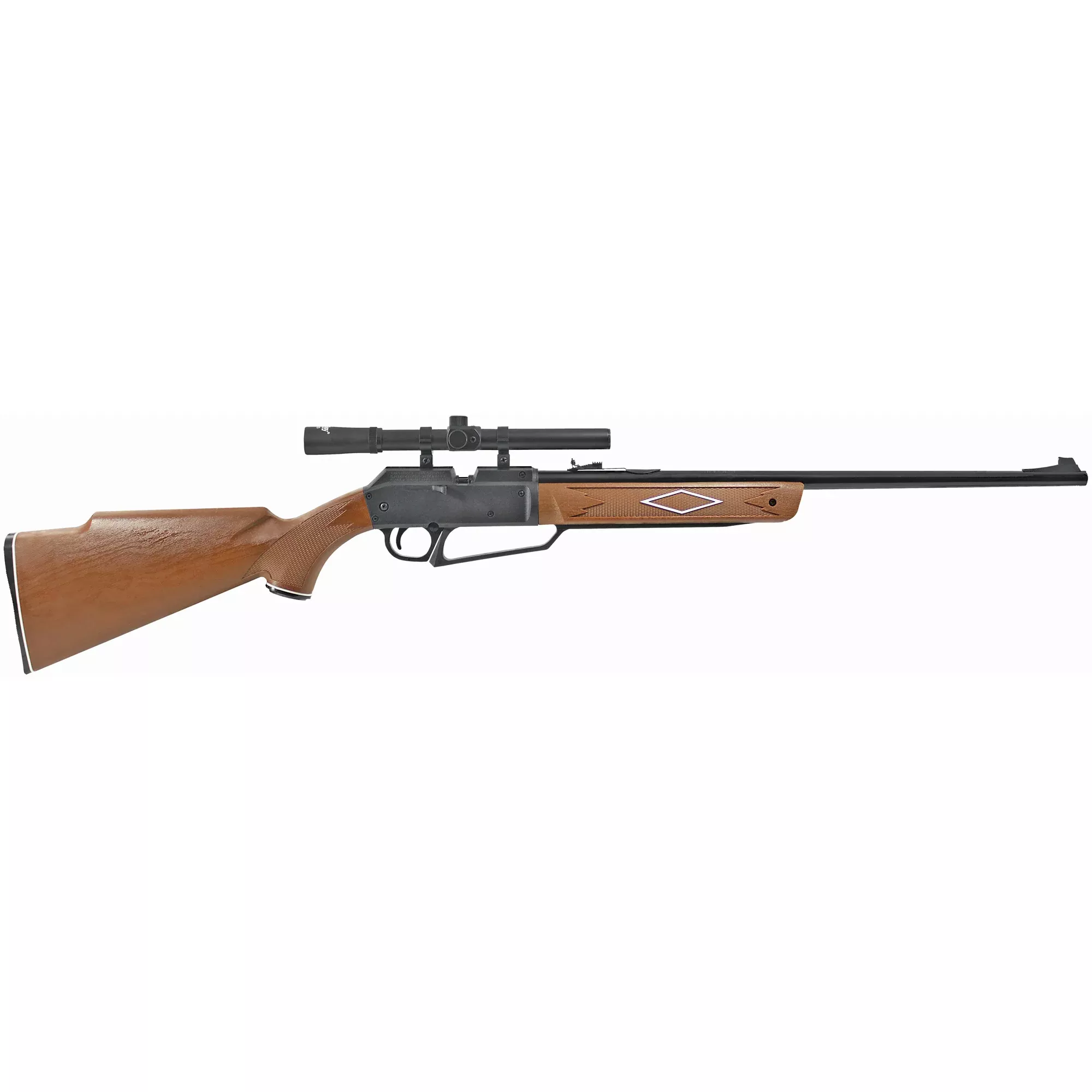 Daisy Powerline 880 Multi-Pump Pneumatic Rifle with Scope – .177 Caliber