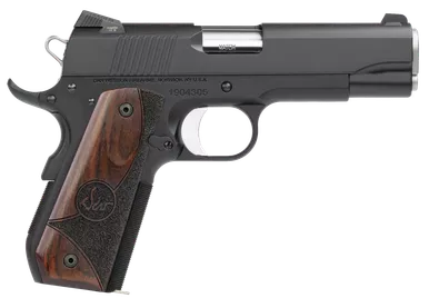 Dan Wesson 01829 Guardian 45 ACP Caliber with 4.25" Barrel, 8+1 Capacity, Black Finish Aluminum Bobtail Frame
