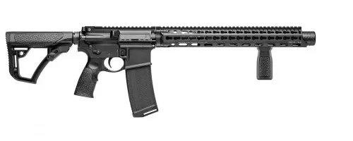 Daniel Defense DDM4ISR Integrally Suppressed 300 Blackout Rifle - Black