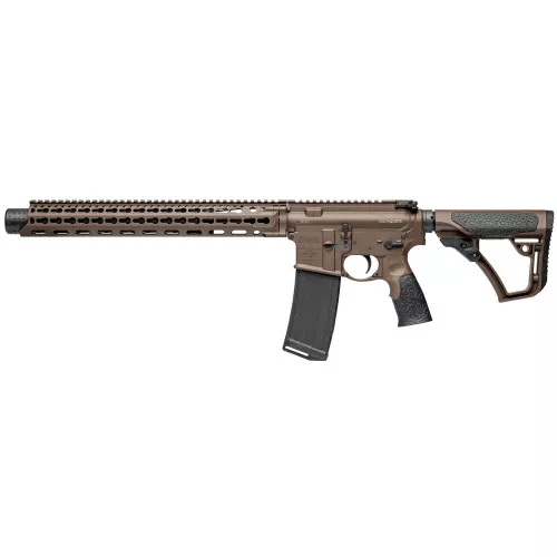 Daniel Defense DDM4ISR Integrally Suppressed 300 Blackout Rifle - Mil Spec+ Dark Earth