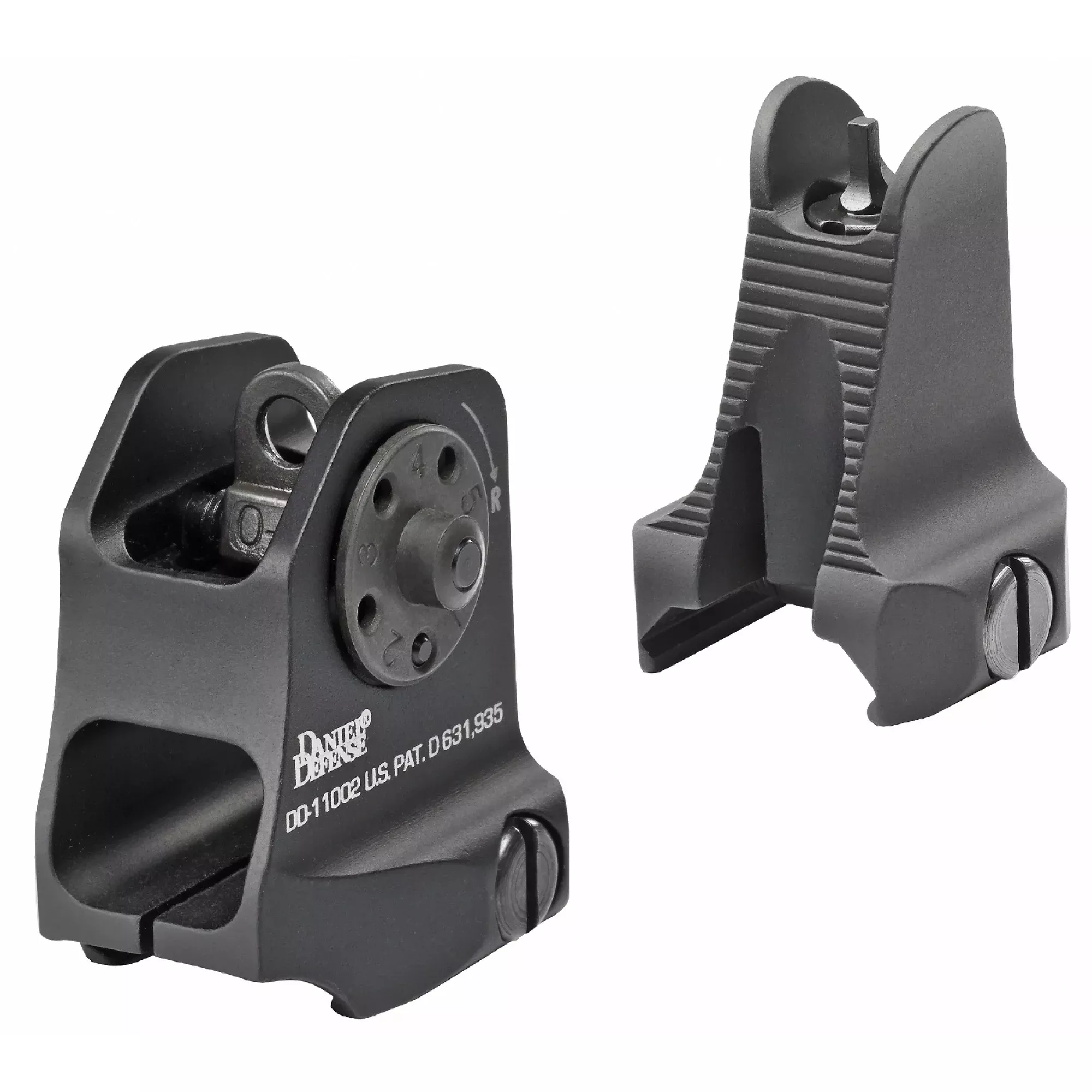 Daniel Defense Fixed Front/Rear Sight Combo – Mil-Spec Height Iron Sights