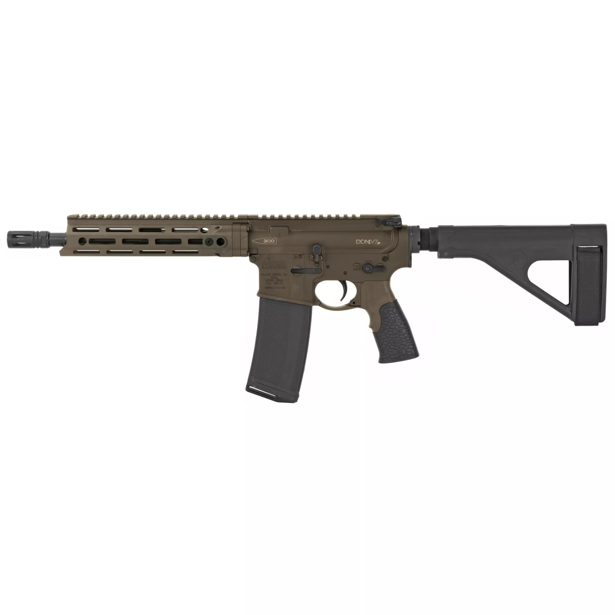 Dd M4 V7 Pstl 300blk 10.3" 32rd Brn
