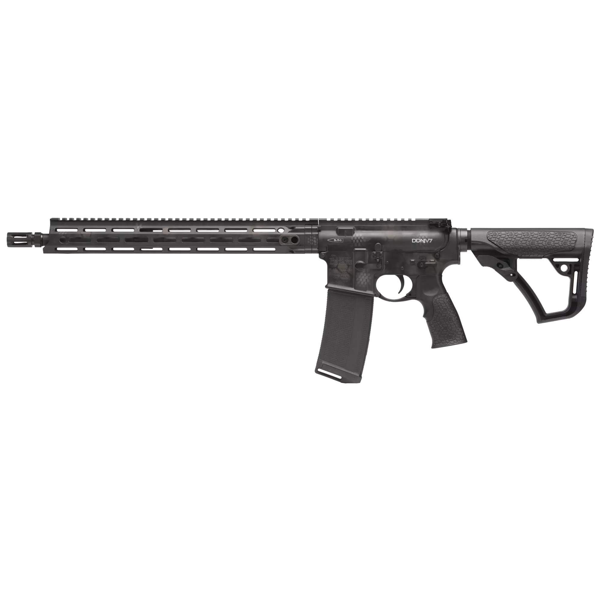 Dd M4v7 556nato 16" 32rd Mlok Rattle