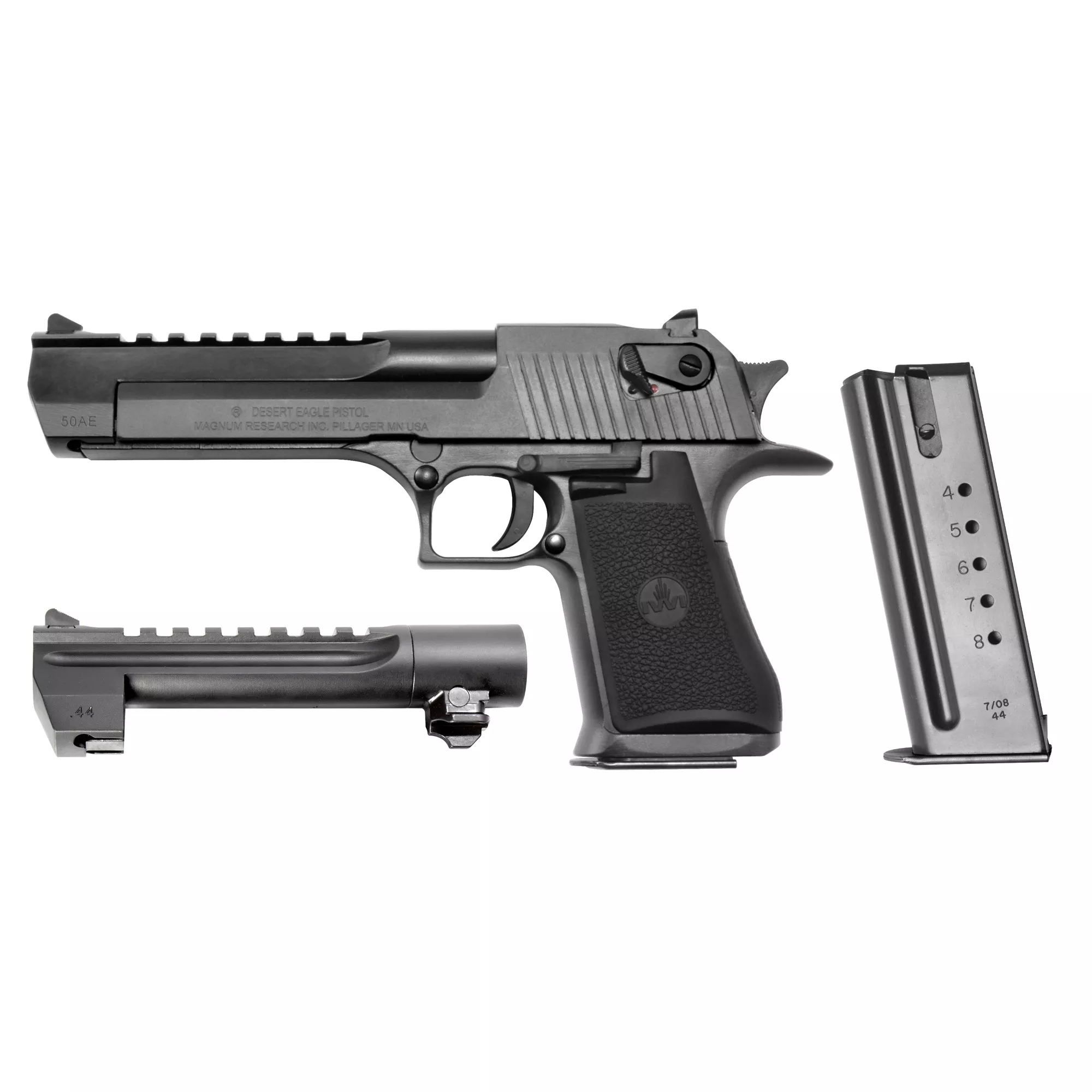 De Mk19 50ae 6" Blk W/44mag Bbl