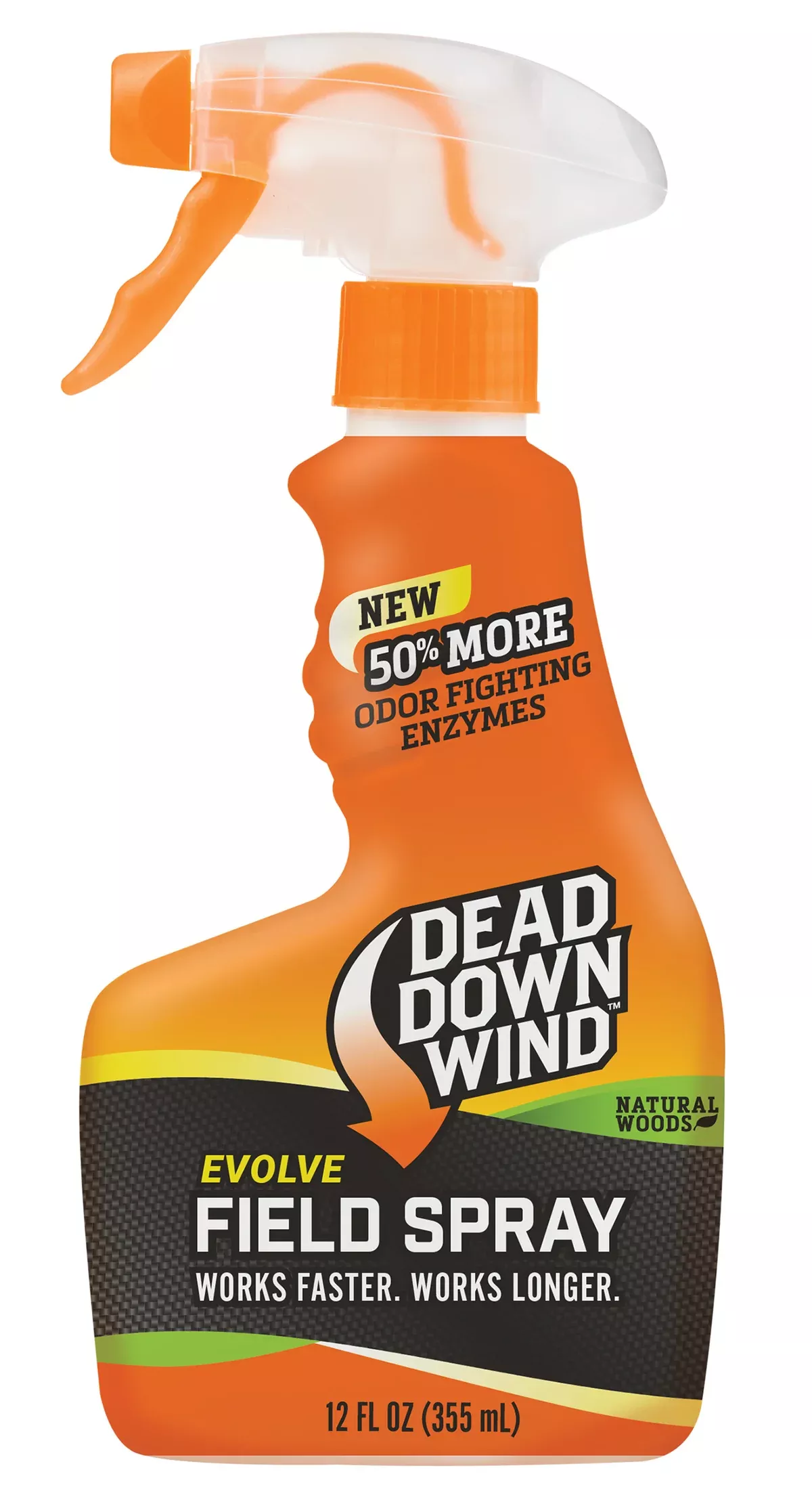 Dead Down Wind 1391218 Evolve Field SprayCover Scent Natural Woods Scent 12 oz Trigger Spray