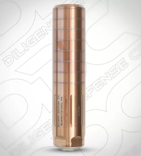 Diligent Defense Co. - Enticer S Silencer - Bare Mill Finish