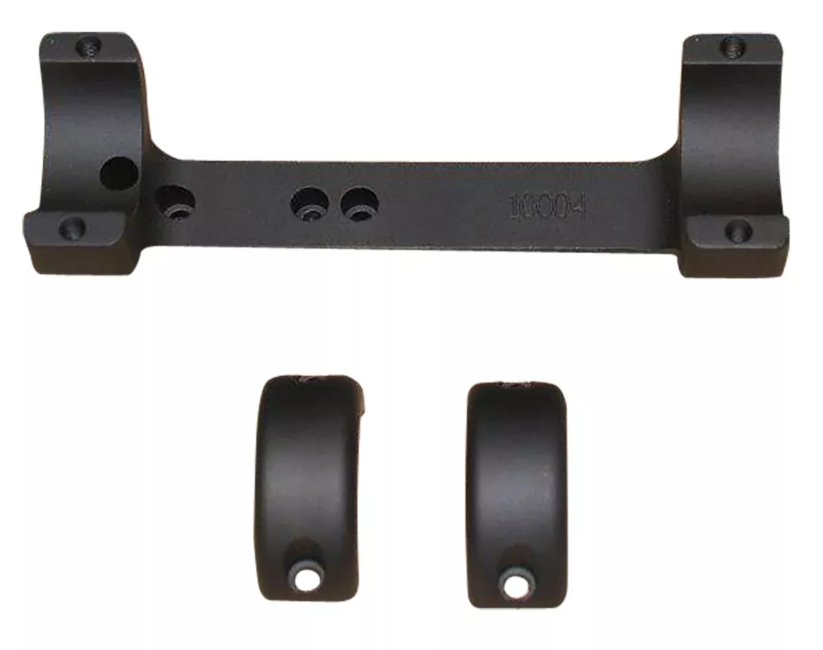 DNZ 10006 Game Reaper Scope Mount/Ring Combo Matte Black 1" Tube, Fits TCA Impact/Triumph/Pro HUnter FX/Pro Hunter/Omega/Encore, Medium Rings